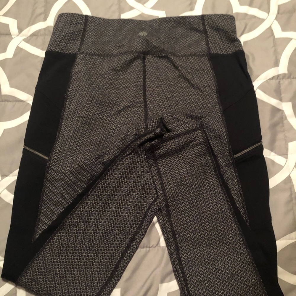 Athleta Full Length Houndstooth Legging